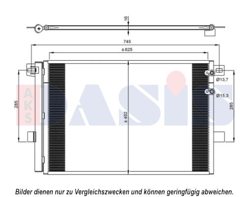 AKS DASIS Kondensaator,kliimaseade 042028N